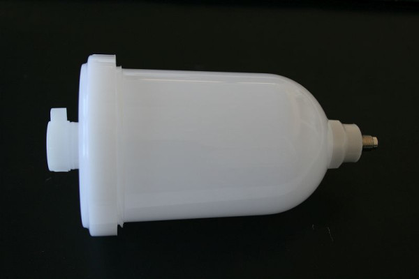 Pot supérieur en nylon ELMAG, capacité 0,68 l pour LEADER/S, MASTER/S, FX 97, 9001, 9011, OM, SLIM S HVLP, STV, 32900
