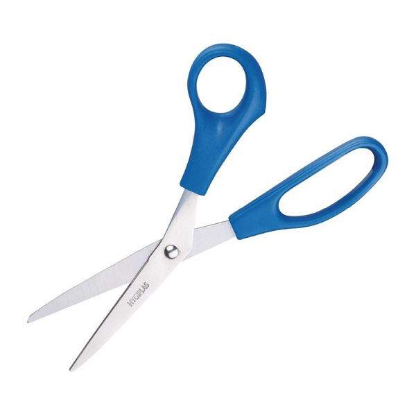 Ciseaux Hygiplas code couleur bleu, DM037