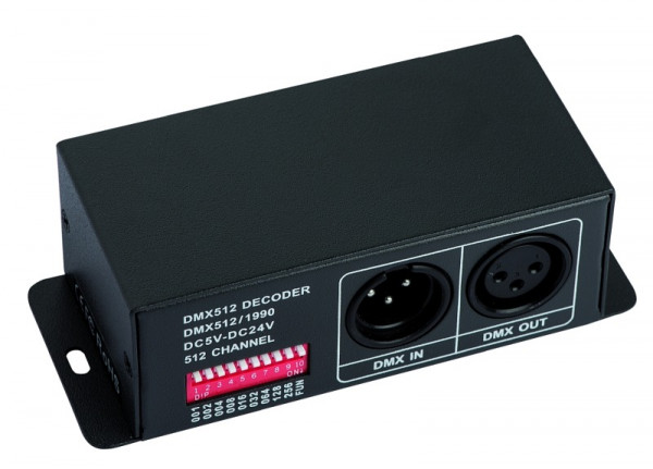 rutec Projekt DMX - Décodeur SPI RGB programmable DMX - Décodeur SPI, PHI600