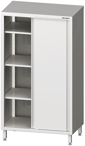 Armoire haute Stalgast avec portes coulissantes, 800x600x1800 mm, soudée, VHK08609