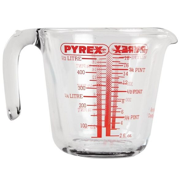 Verre doseur en Pyrex 0,6L, P586