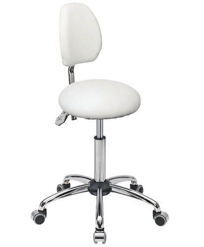 tabouret de laboratoire meychair Assistant Basic, avec siège standard, siège rond légèrement rembourré, 294867