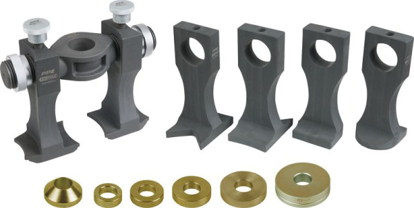 KS Tools Outil universel pour dépose de roulements de roue vissés et compacts, 17 pièces, 440.0645