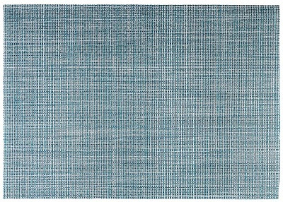 Set de table APS, 45 x 33 cm, PVC, ruban fin, coloris : turquoise, vert, blanc, lot de 6, 60042