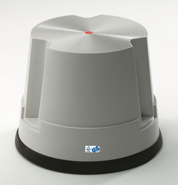 Tabouret à roulettes Twinco 6200 TWIN EASY STEP, gris, 6200-9