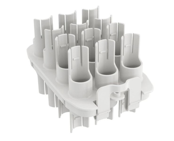 Insert pour tube à essai IKA, 12 x 15 ml, Ø16 mm, TR 3, 0004525300