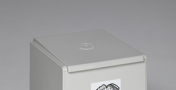 Couvercle VAR pour bidon plastique 60 l, gris clair, 38101