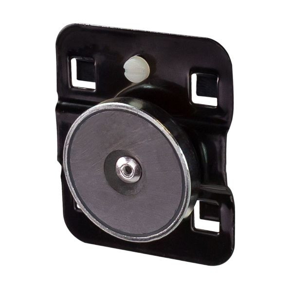 Support magnétique mural perforé ADB (grande plaque de base), Ø 40 mm, 73194