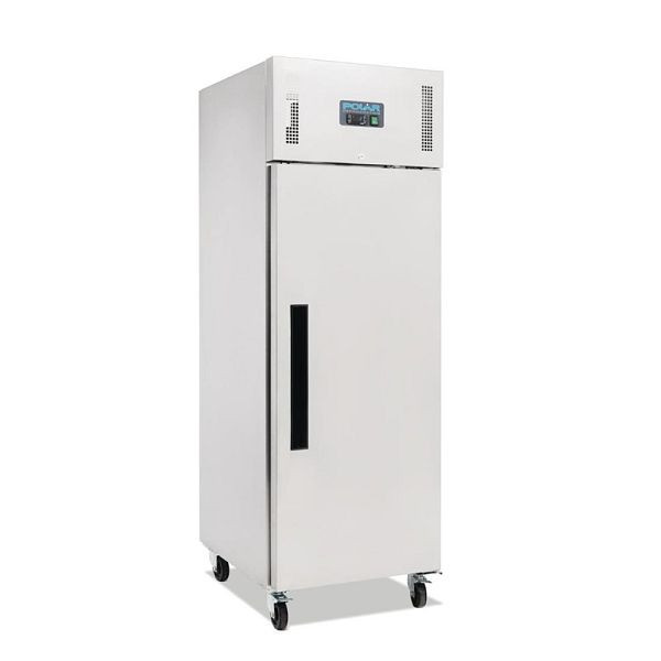 Réfrigérateur Polar inox 600L, G592