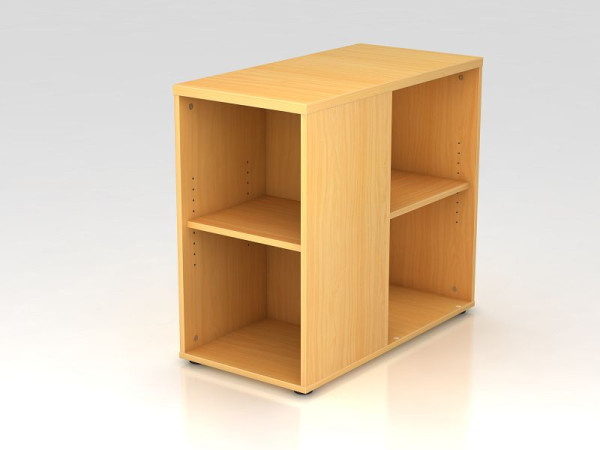 Conteneur de stockage en hêtre Hammerbacher, 40x80x72-76 cm (LxPxH), V1630/6