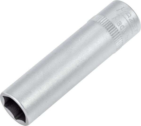 Douille Hazet, hexagonale, carré creux 6,3 mm (1/4"), 9 mm, long type moleté, 850LG-9