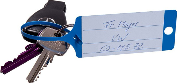 Porte-clés Eichner, bleu, UE : 100 pièces, 9208-00647-B
