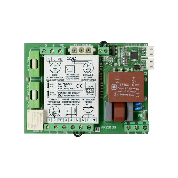 Tableau de commande Solarbayer AK2013S pour chaudières à gazéification de bois de la série HVS T, 390100102