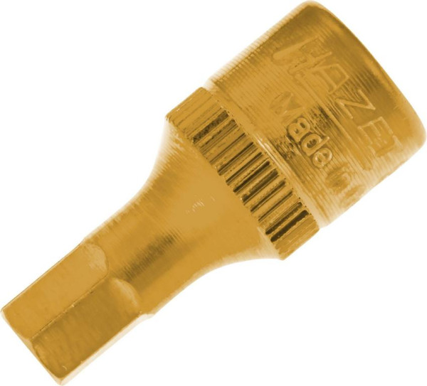 Douille de tournevis Hazet, carré creux 6,3 mm (1/4 pouce), profil à six pans creux, 6 mm, 8501-6