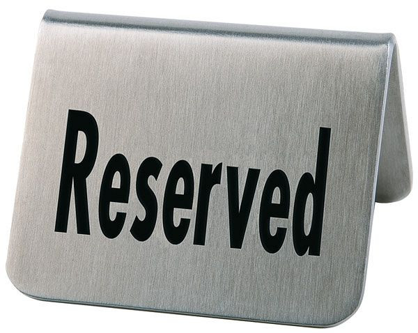 Support de table APS, 5,5 x 5 cm chacun, hauteur : 3,5 cm, acier inoxydable, mat, inscription des deux côtés, -réservé-, pack : 2 pièces, 00013