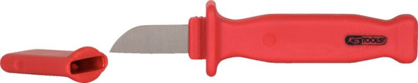 Couteau à câble KS Tools avec isolation de protection, 210 mm, 117.1295
