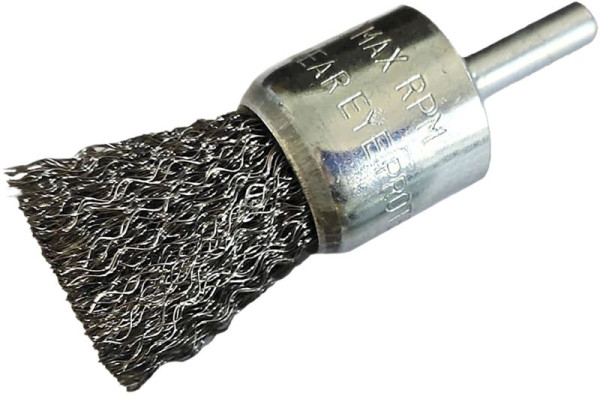 Brosse à tête de brosse Brilliant Tools, Ø 25 mm avec support 6 mm, BT103104