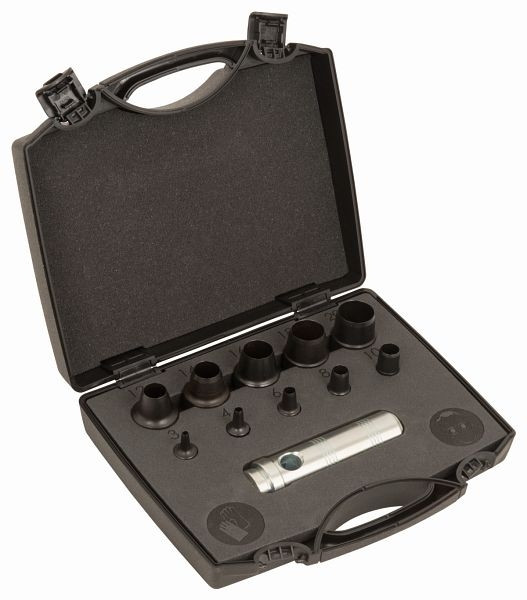 Jeu d'emporte-pièces Bahco, interchangeables, 11 pièces, Ø 3-20 mm, 400.003.020