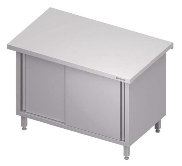Stalgast édition neutre "Free Flow" avec portes coulissantes 1300x735x880 mm couvercle en acier inoxydable, FF13124
