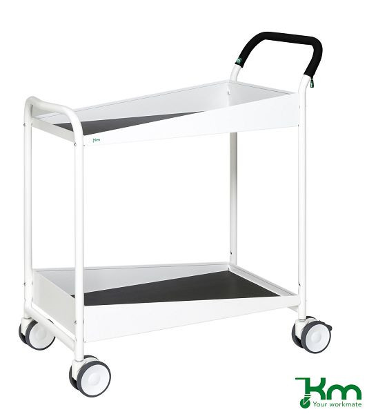 Kongamek "Konga Design" Chariot de Table, Blanc, KM1987-V