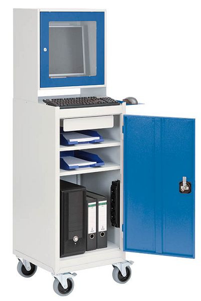 Bedrunka+Hirth boîtier de fixation pour moniteur, pour chariot informatique 105-3, 500 x 300 x 600 mm, 04.105.CM01