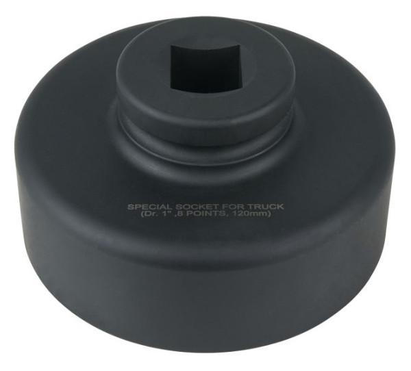 KS Tools Clé pour écrous d'essieu 1", octogonale, courte, 120 mm, 460.3330