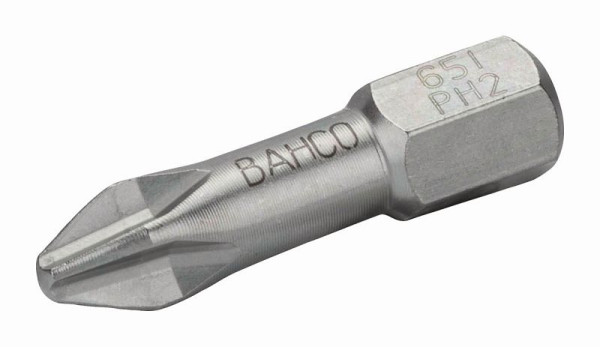 Embouts Bahco 1/4", 25 mm, inox, PH 3, pack de 10, 65I/PH3