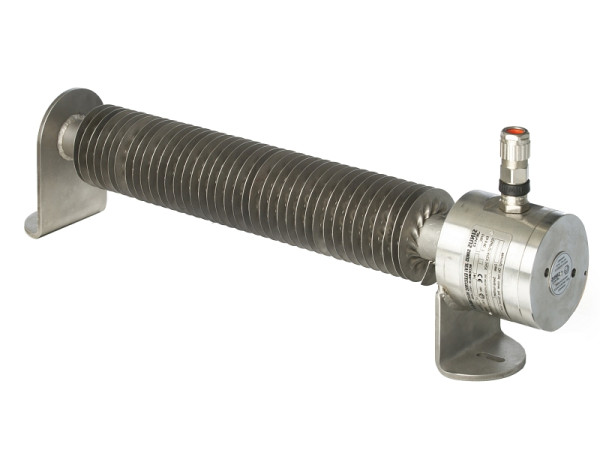 Chauffage à tube à ailettes Schultze Ex V4A en acier inoxydable, 450 W 230 V, T3, longueur 850 mm, IP66, EX 0500V4A