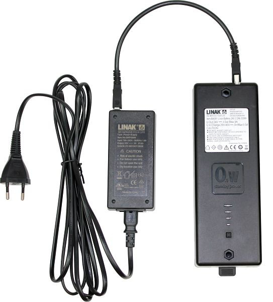 Boîtier de batterie RAU pour série adlatus 150/300/600, 200x40x70 mm, 08-AKKUBOX