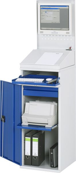 Armoire informatique RAU - modèle 61, L450 x P520 x H1770 mm, 07-450-M61.11