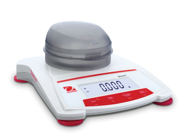 OHAUS Balance de précision portable SKX123 EU, capacité de pesée 120 g, lisibilité lors d'une pesée de 0,001 g, 30253070