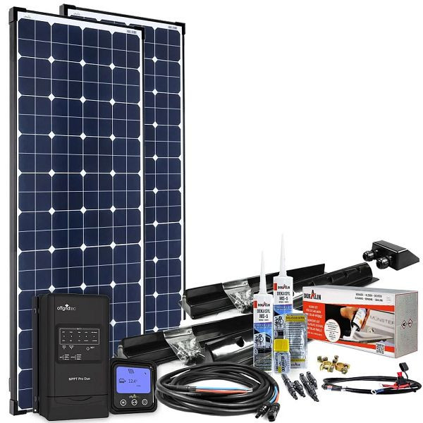 Kit complet camping-car Offgridtec 300W MPPT 12V option EBL, 4-01-005455