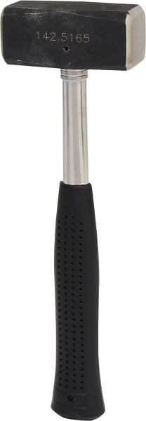 Poing KS Tools avec manche en tube d'acier et manche en plastique, 1000g, 142.5165