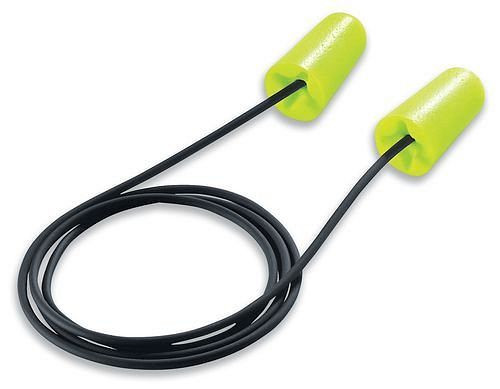 Bouchons d'oreille uvex x-fit, avec cordon, SNR 37, citron vert, UE : 100 paires, 210-208