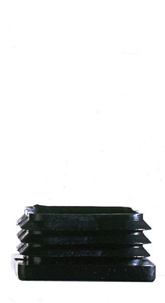 Bouchons KLW pour tubes carrés 40x40x2 mm en plastique noir, 03 / KU-S-40x40