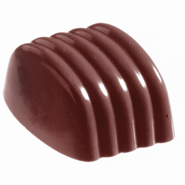Moule à chocolat Schneider - petite feuille, 275 x 135 x 24 mm / 27 x 24 x 17 mm, 8,75 g, 4 x 7 pièces, 421545