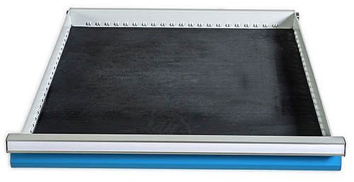 Bedrunka+Hirth patin en caoutchouc ondulé, résistant à l'huile, R 36-24, dimensions utiles du tiroir 1200 x 600, dimensions en mm (LxPxH) : 1305 x 736 x 3, 65.130.730
