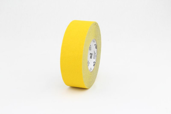 Revêtement antidérapant m2 Rouleau jaune déformable 50mmx18,3m, M2GR050183