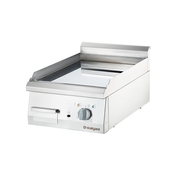 Plancha électrique Stalgast, chromée comme appareil de table Série 700 ND - lisse, 400 x 700 x 250 mm (LxPxH), SL36140T