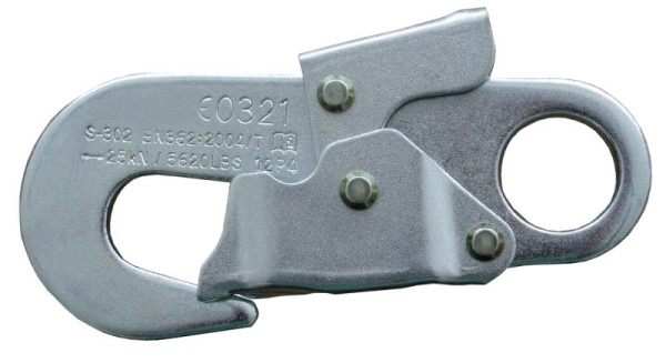 Mousqueton à une main Funcke MB51, mousqueton à une main en acier, largeur d'ouverture : 18 mm, 90020440