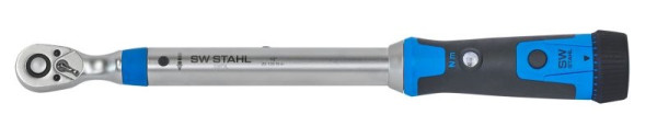 Clé dynamométrique professionnelle en acier SW, 1/2", 20-100 Nm, 03873L