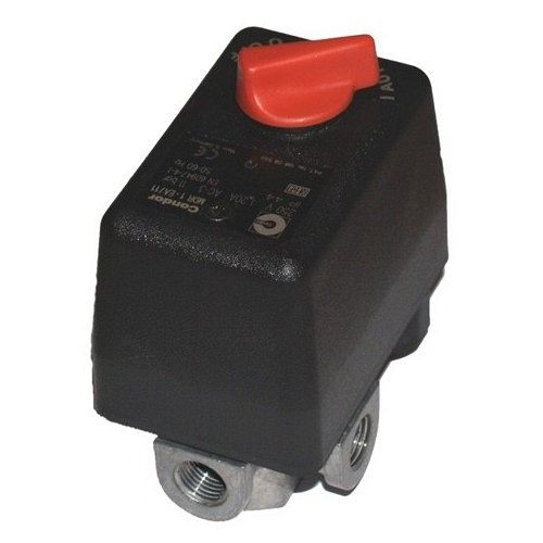 Pressostat AEROTEC MDR1 - 230 V - 10 bar - 3/8 pouce IG - 3 ex. 1/4 pouce IT, 9063048