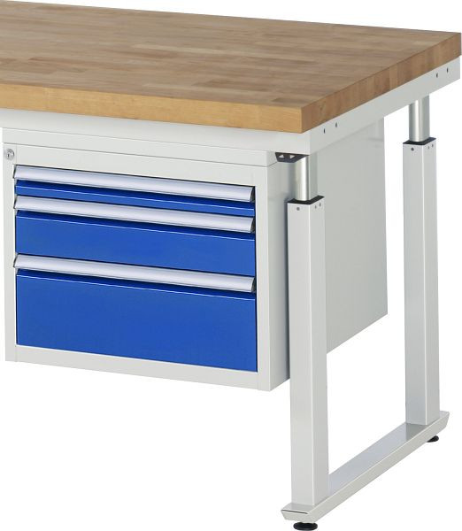 Conteneur de sous-structure RAU, 3 x tiroirs, 580x440x650 mm, 08-L2.1A.11