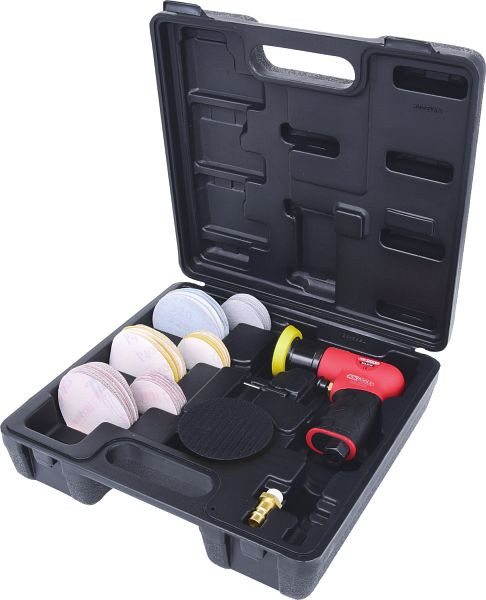 KS Tools jeu de mini ponceuses excentriques à air comprimé, 63 pièces, 515.5110