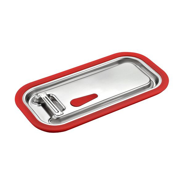 Vaiotec TOPLINE Couvercle Gastronorm GN 1/3 - avec joint en caoutchouc, 32,5x17,6x2 cm, 10630