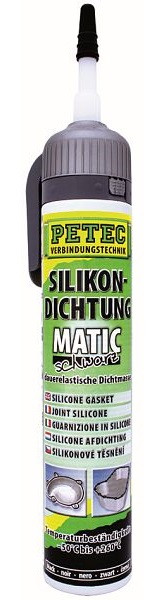 Joint silicone Petec Matic 200ml, VE: 12 pièces, 97720