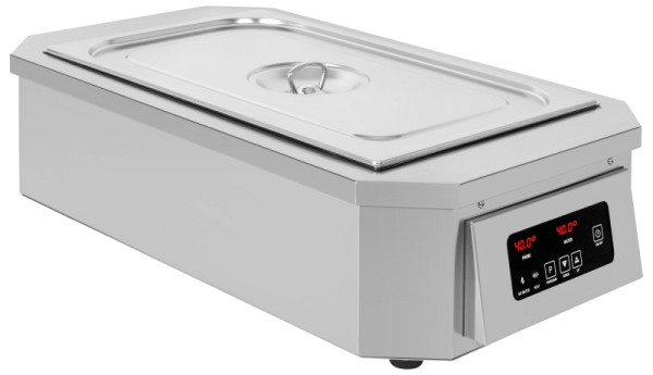 Tempéreuse à chocolat Schneider, GN 1/1, 700 x 390 x 200 mm, capacité 12 kg, inox, 255850