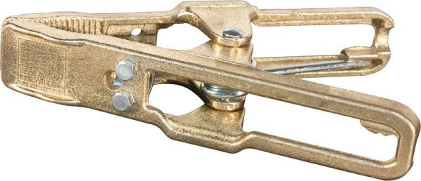 Borne de terre ELMAG GAMMA 2 (500 A / 35% ED, 400 A / 60% ED) pour diamètre de câble maxi 95 mm², ouverture maxi 65mm, 540g, 55339
