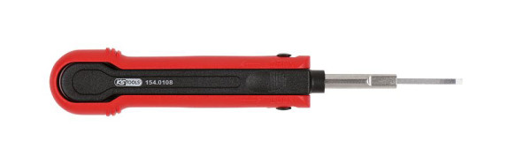 Outil de déverrouillage KS Tools pour fiches plates/prises plates 1,5 mm (AMP Tyco Superseal), 154.0108