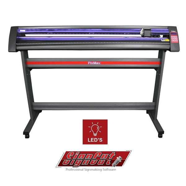 Traceur de découpe PixMax 1350 mm avec support Signcut pro & LED, 27015